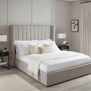 Catriona wingback bed