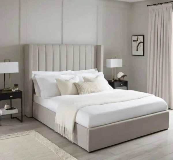 Catriona wingback bed