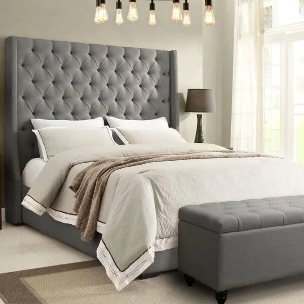 Regal Retreat wingback bed - Image 3