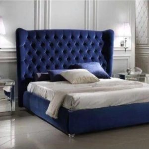 The Altus wingback bed