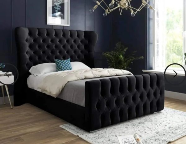 The Aurora wingback bed - Image 2