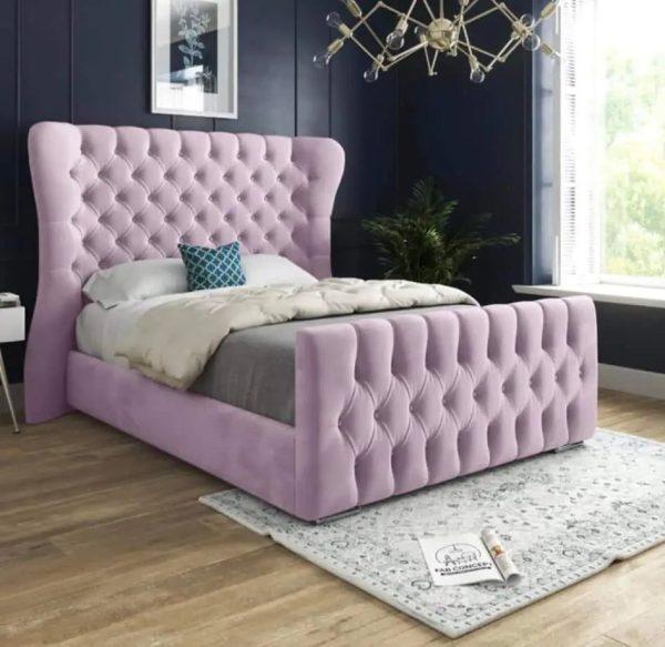 The Aurora wingback bed - Image 3