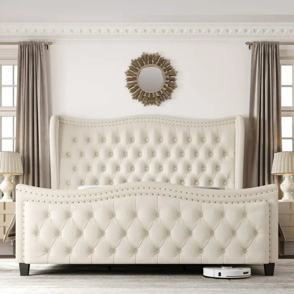 The Palace Wingback Bed - Image 2