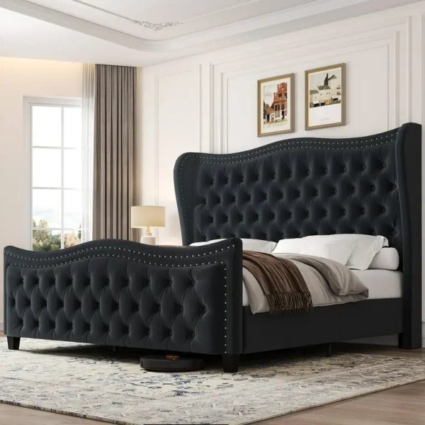 The Palace Wingback Bed - Image 3