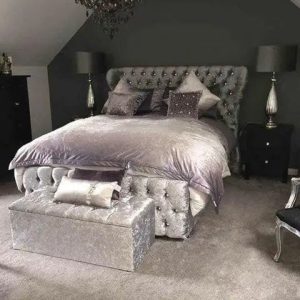 The Royal serenity wingback bed